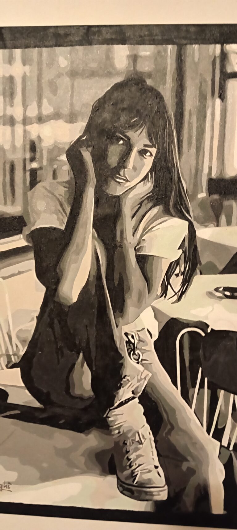 La bella al bar