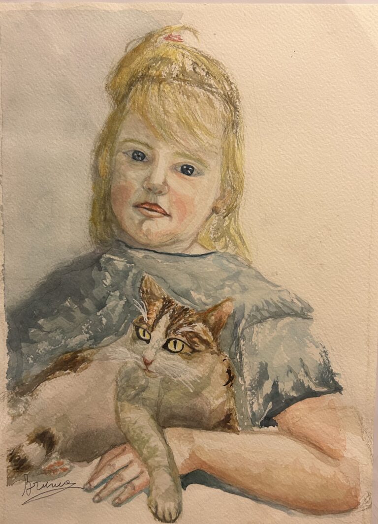 La bimba e la gatta