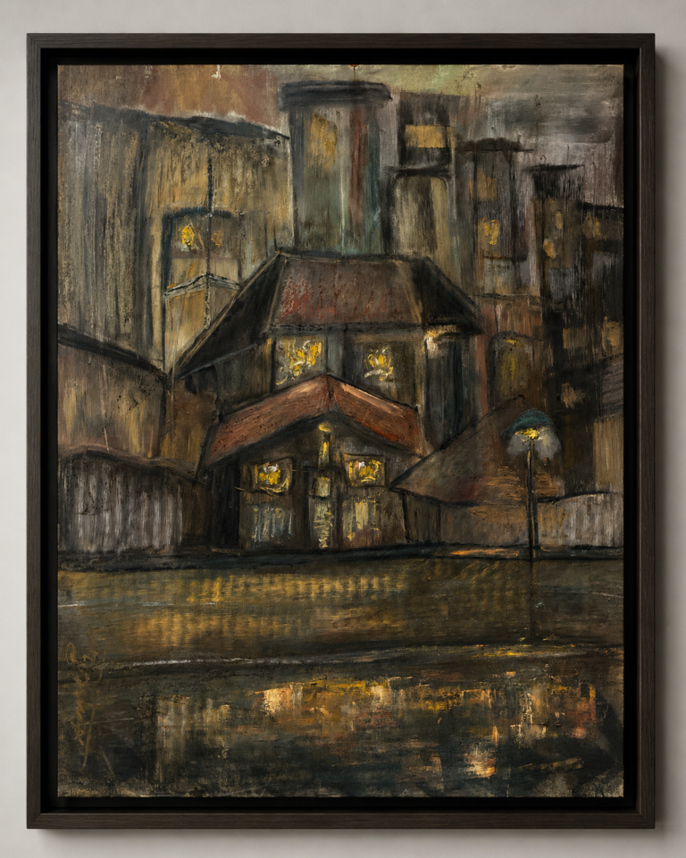 The city through rainy eyes