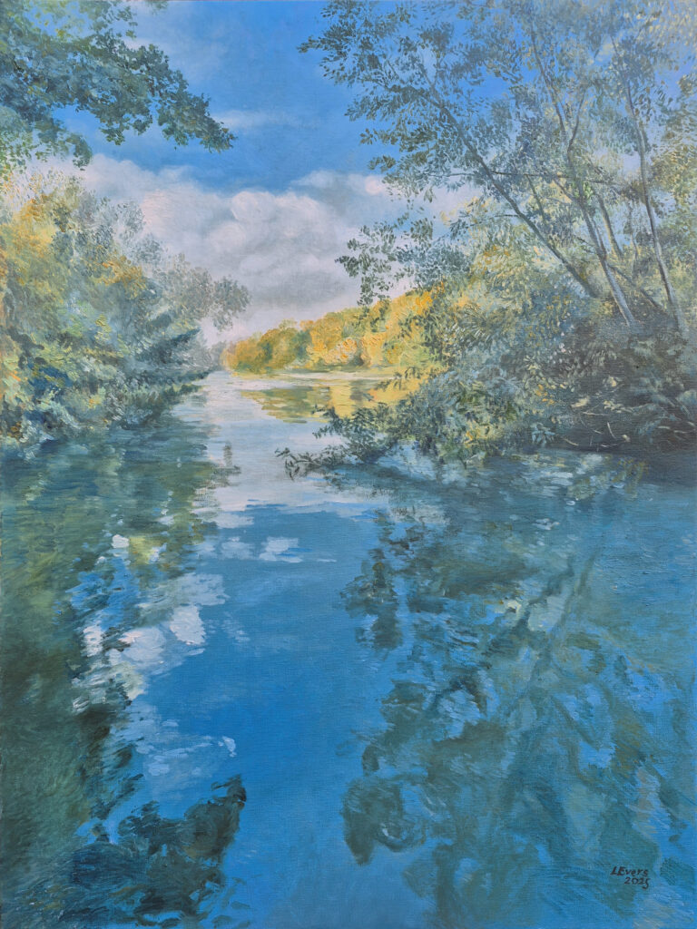 The Marne River on a Sunny Late Afternoon