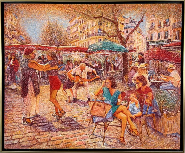 Place Saint Médard, Summer