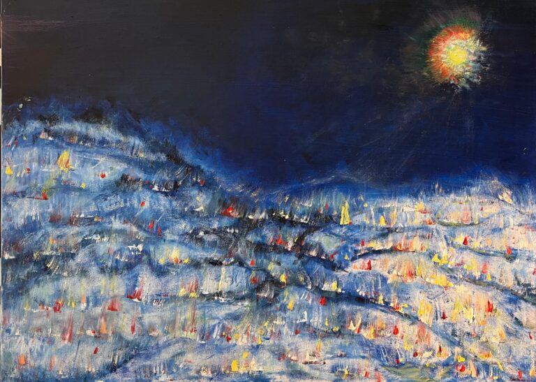Echoes in the Ultramarine (The Rainbow Moon)