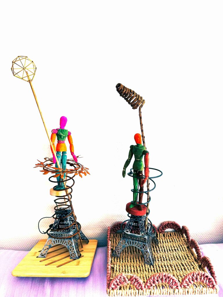 Installation: Upcycled Wheel – Spirals of Industry