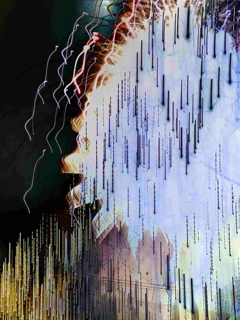 Installation: Upcycled Wheel – Time Burst 1