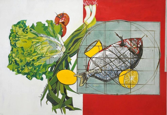 Still life with fish