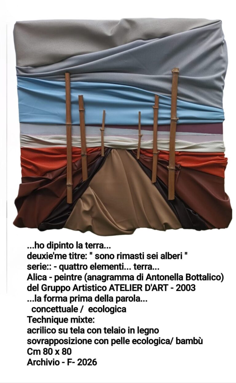 …ho dipinto la terra…