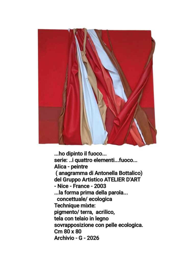 ho dipinto il fuoco